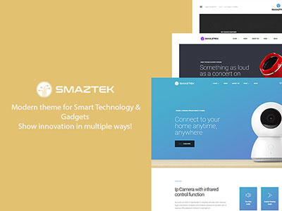 Smart Technology & Gadgets WordPress Theme