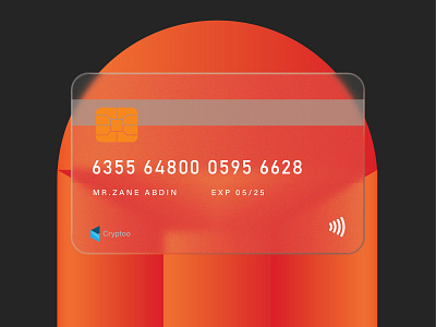 CRYPTO CARD creditcard crypto illustrator