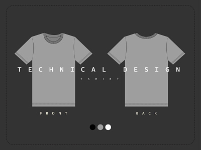 TECHNICAL DESIGH TSHIRT brand clothes illustrator tshirt