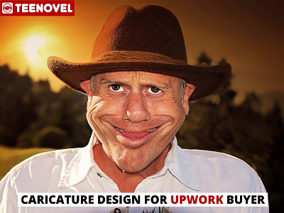 Caricature Design for Upwork Buyer