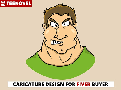 Caricature Design for Fiverr Buyer branding caricature design digital art graphic design illustration line art logo portrait tarot card tattoo vector