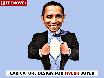 Caricature Design for Fiverr Buyer branding caricature cartoon design digital art graphic design illustration line art logo portrait tarot card tattoo vector