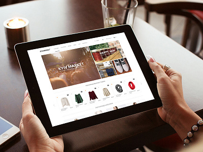 E-commerce Ukrainian store design e commerce ui ux web