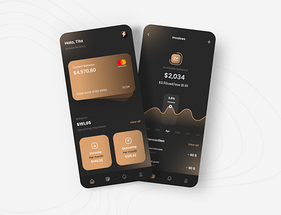 Finance App app design application branding design app finance app financial app typography ui ux uidesign uiux ux