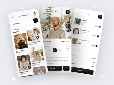 Fashion Online Store App app design branding design design app fashion fashionapp illustration logo onlinestore ui ui ux uidesign uiux