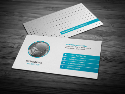 Creatives Business Cards v.01 black blue business cards creatives gray print template turquoise