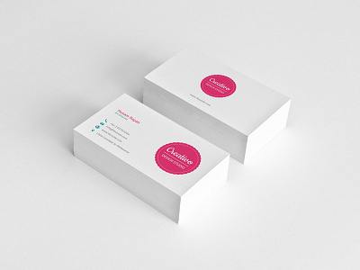 Creativo Business Card brand buisness cards business envelops folder letterhead logo stationery