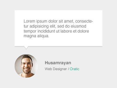 Testiomnials Design clean design note psd simple template testimonials web web elements