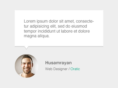 Testiomnials Design web web elements testimonials design clean simple note template psd