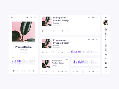 Day 9 - Music player 100 day challenge 100daychallenge daily ui dailyui responsive design ui uidesign uiux ux web design webdesign widget widgets