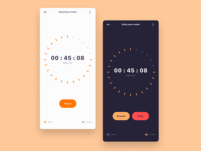 Day 14 - Countdown Timer 100 day challenge 100daychallenge countdown countdown timer daily 100 challenge daily ui dailyui mobile app mobile app design mobile ui timer ui ui ux ui design ux ux design