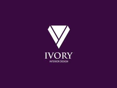 Ivory brand color design icon identity interior ivory logo print