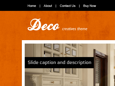 Deco Wordpress Theme