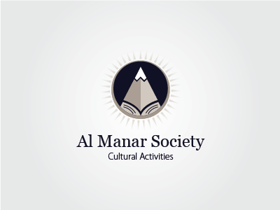 Al Manar Society activities black brand cultural logo society