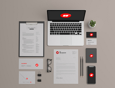 Mockup Branding branding design graphic design illustration mockup stationery