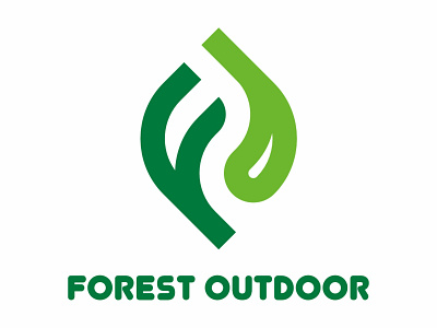 Logo Forest Outdoor branding design graphic design illustration logo vector