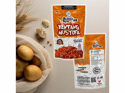 Mockup Packaging Snack branding design graphic design illustration mockup packaging vector