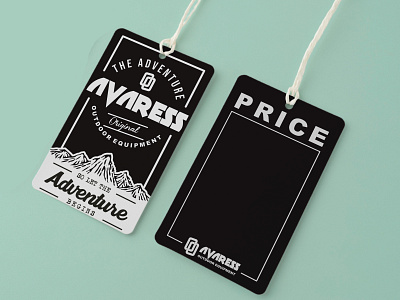 Hangtag | Price tag Store branding design graphic design illustration label logo mockup tag typography vector