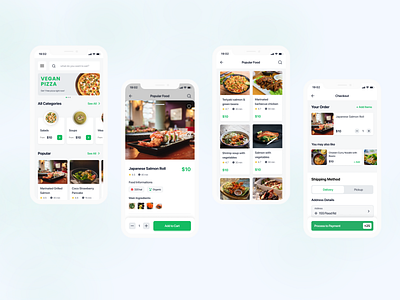 App - YouMeal app application delivery design food ui ux