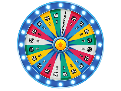 Blue Wheel of Fortune