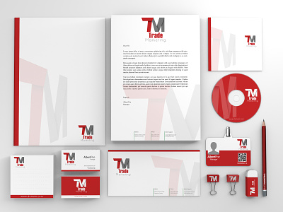 TM Trade Marketing brand brand design brand identity branding bussines card bussiness logo logo design logotype