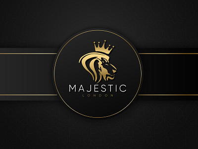 Majestic London Logo Design branding icon illustrator logo logo design minimal typography vector