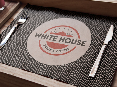 White House Logo Designing And Mockup