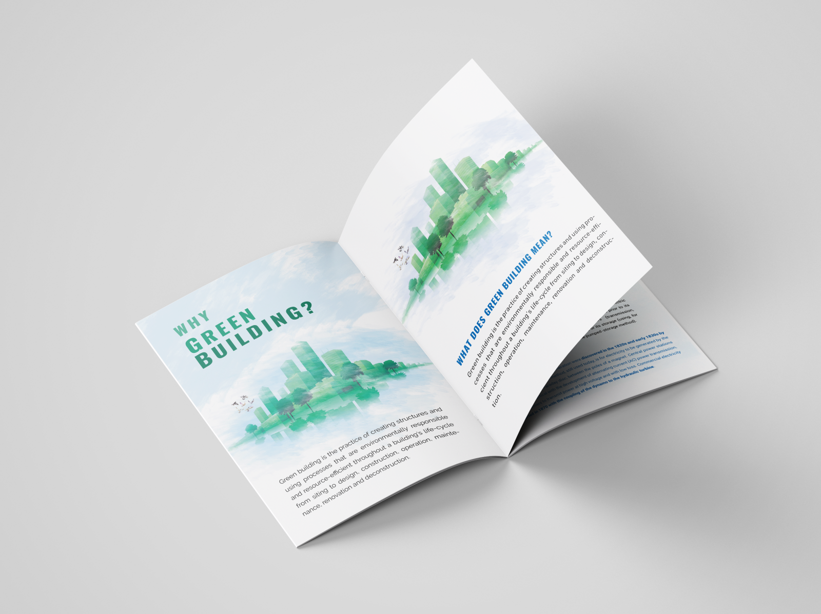 Energy Pack Brochure Design Mockup by Adventor Global on Dribbble