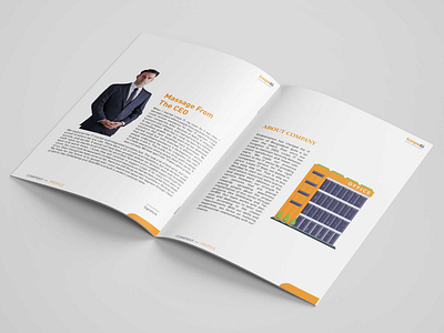 Loops IT Company Profile  Brochure Design Mockup