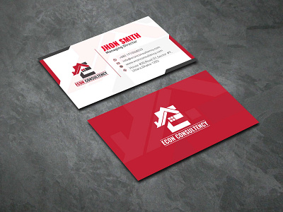 Econ Consultancy Business Card Design