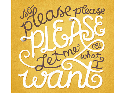 please please please hand lettering illustration lettering photoshop typography