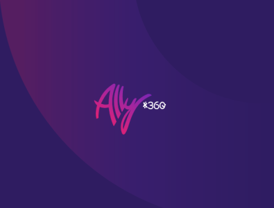 Ally x360 branding design logo