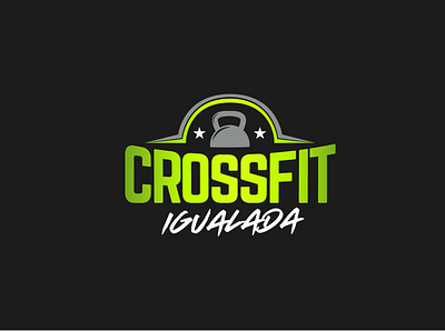 Web Crossfit Igualada graphic design logo logotype