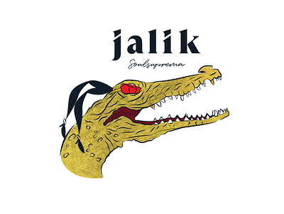 Jalik Alligator behance hip hop illustration logo logotype rap vector