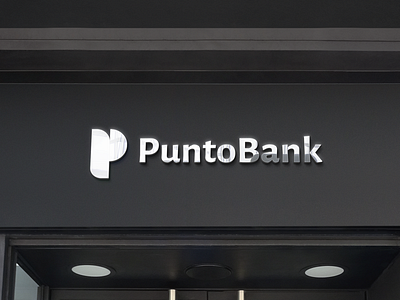 Punto Bank | Puntored © 2022 behance branding design graphic design lettering logotype ui