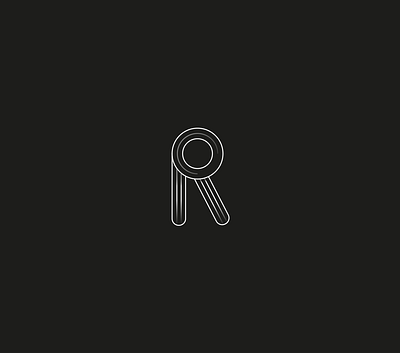 R - 36 Days Of Type. 36 days of type behance branding design dribbble graphic design icon lettering logotype maracaibo typography vector venezuela