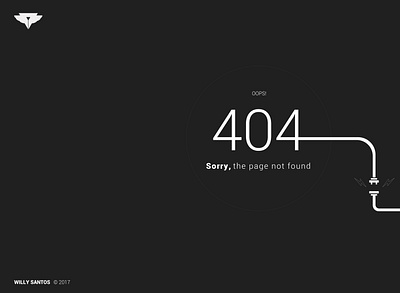 Web - The page not found. branding logo logo design logotype ui uiux ux web