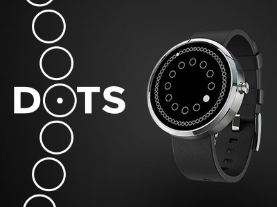 Dots Watch Face android android wear bauhaus dots personal project smartwatch watch face watchface wear