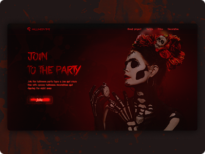 Promo concept "Halloween Party"