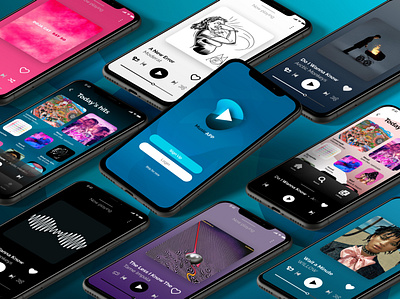 Music Player App UI • Cover design mobile mobile app music music app music player ui ui design ux ux design