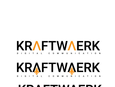 KRAFTWAERK 1 animation art branding design flat graphic design illustration illustrator logo vector web