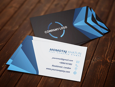 business card design 2 animation branding design flat graphic design illustration illustrator logo vector