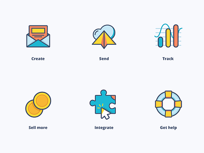 urgent icons - sendloop