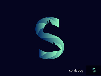 cat and dog mark logo cat and dog logo cat logo dog logo free logo logo logo design logo idea logo item logo mark logos logosai logosketch logotype