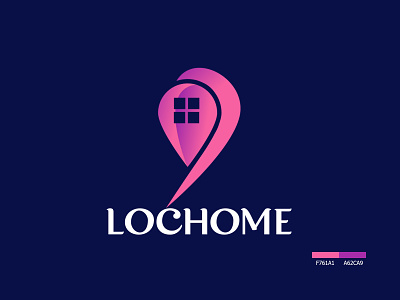 lochome brand logo branding design home logo locate location logo logo logo concept logo design logo idea logo identity logo mark logo trend logodesign logos logotype modern logo vector logo