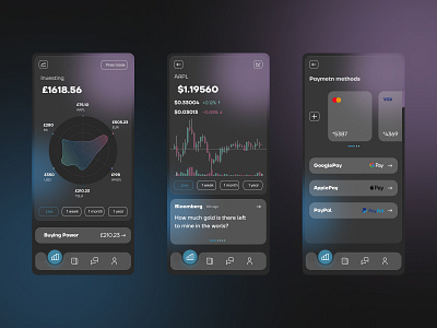 Stocks - IOS app app design ui ux