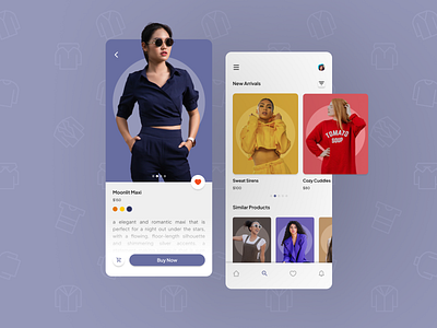 Exploration - Fashion Ecommerce Mobile App