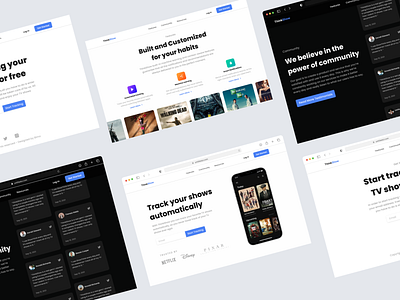 #Exploration - Landing Page app design design figma landing page design mobile app mobile app design ui user interface design ux web