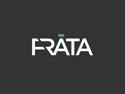 Frata branding flat gotham identity logo logotype