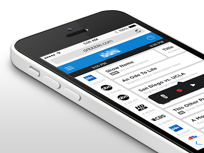 Another Guide flat interface ios 7 mobile responsive ui